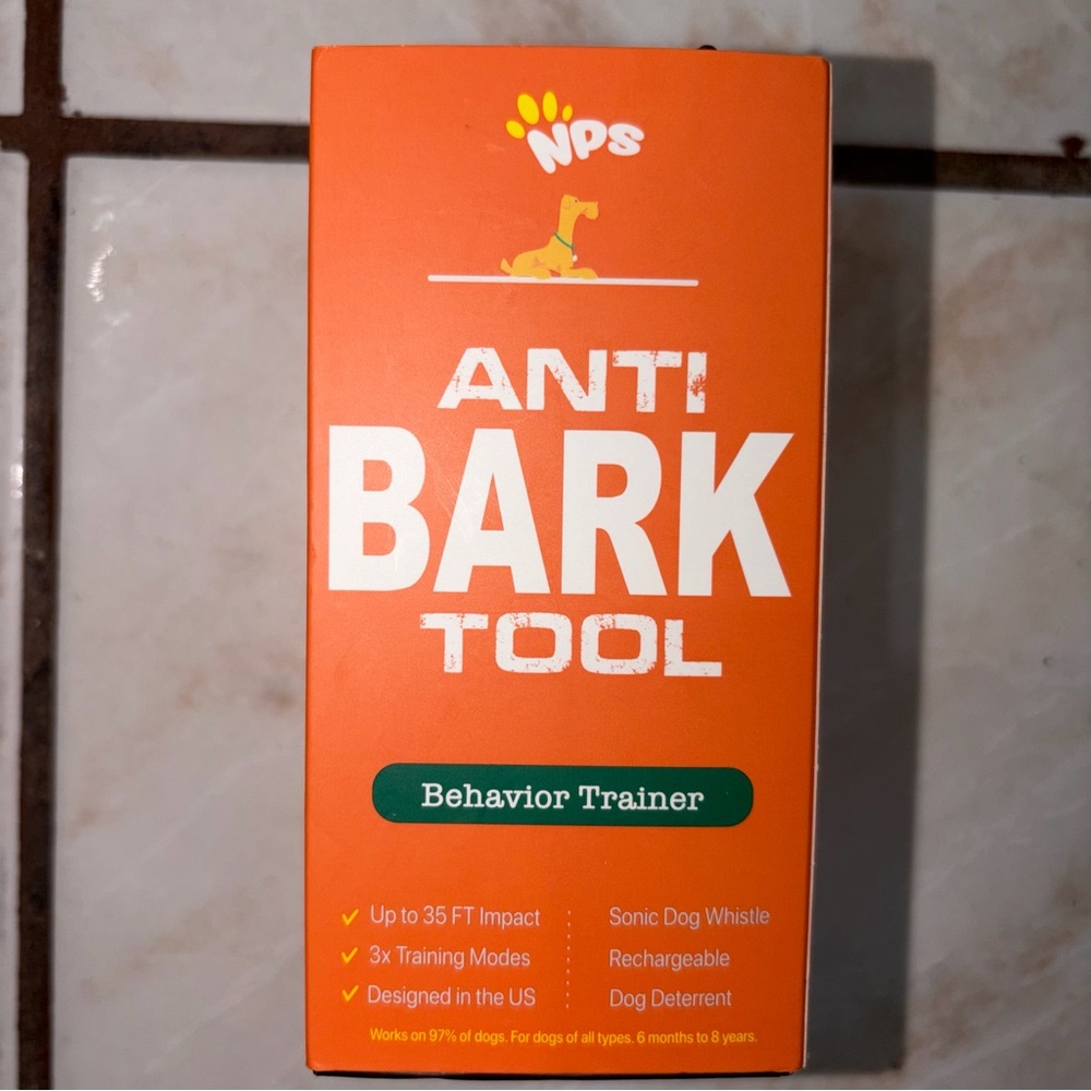 Dog bark and trainer device